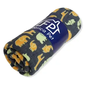 Cobertor Ultra Soft Fábrica Pet Elefante - Único