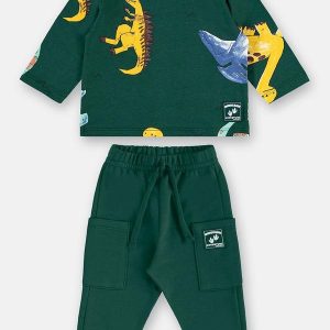 Conjunto Bebê Camiseta Calça Verde