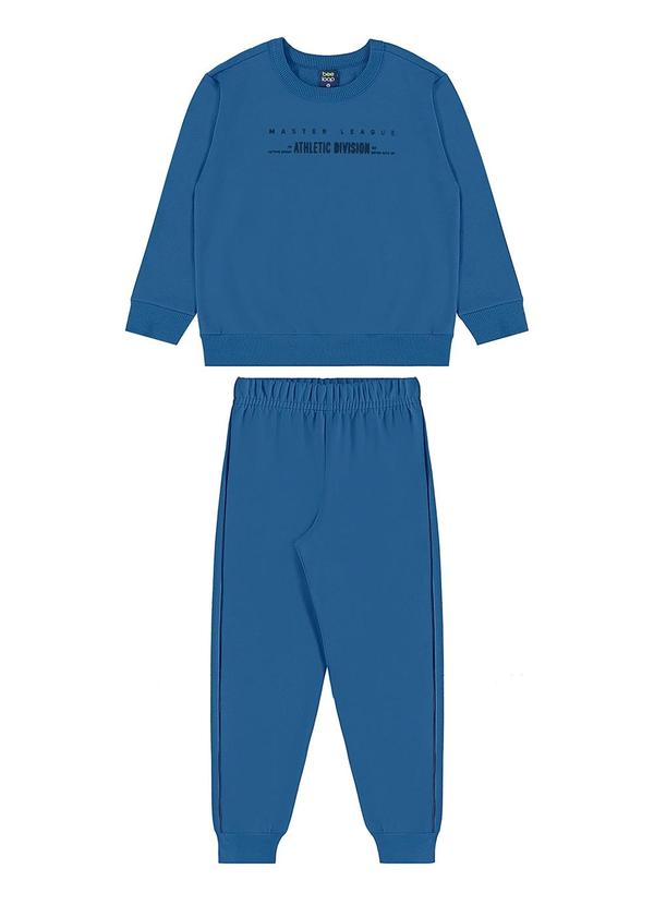 Conjunto Blusão Athletic Div Azul