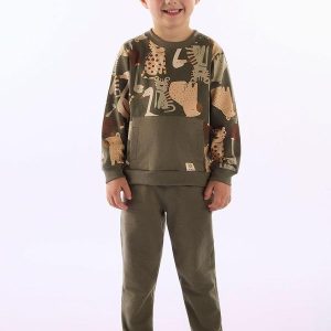 Conjunto Blusão Calça Verde