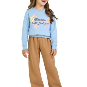 Conjunto Blusão e Calça Jeans Azul