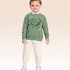 Conjunto Blusão e Calça Verde