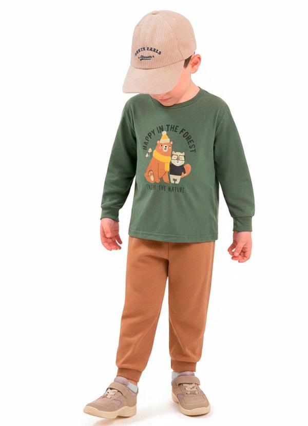 Conjunto Infantil Happy Forest Verde