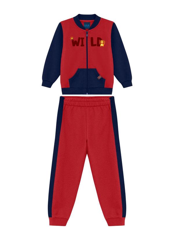 Conjunto Infantil Inverno Bordô