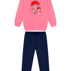 Conjunto Infantil Inverno Rosa
