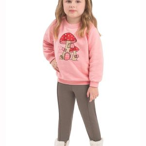 Conjunto Infantil Inverno Rosa