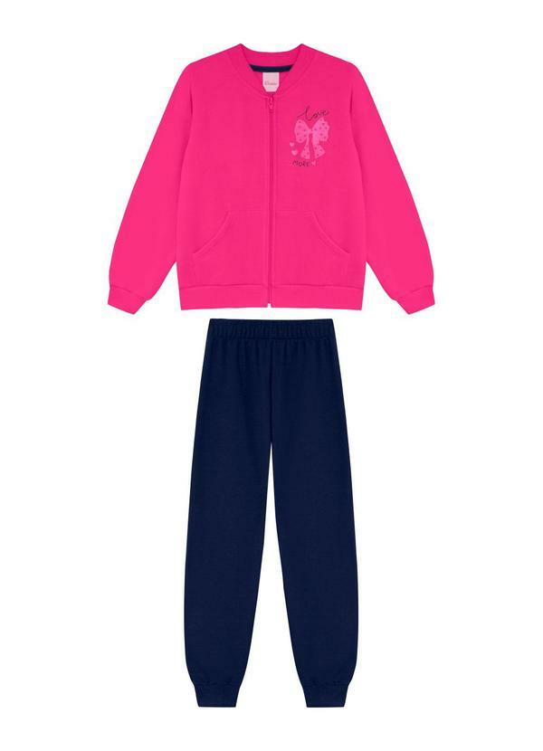 Conjunto Infantil Menina Rosa