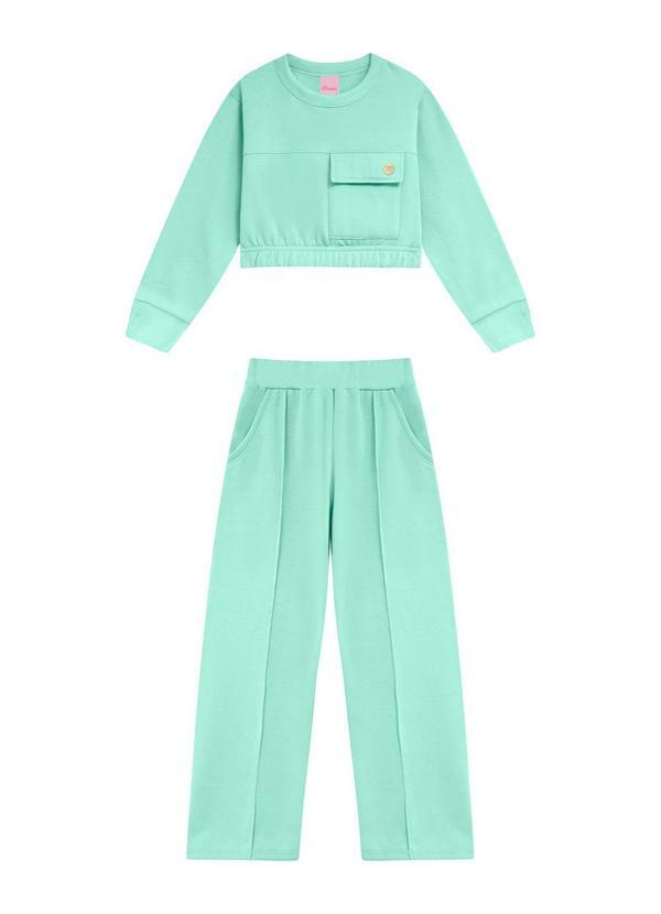 Conjunto Infantil Menina Verde