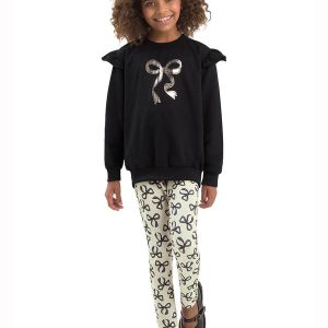 Conjunto Infantil Moletom Preto
