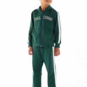 Conjunto Jaqueta e Calça Moletom Verde