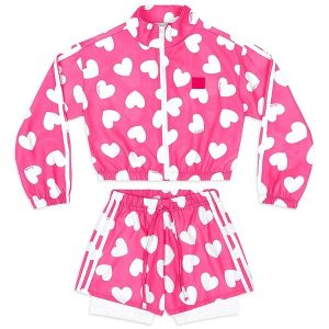 Conjunto Jaqueta e Short Rosa