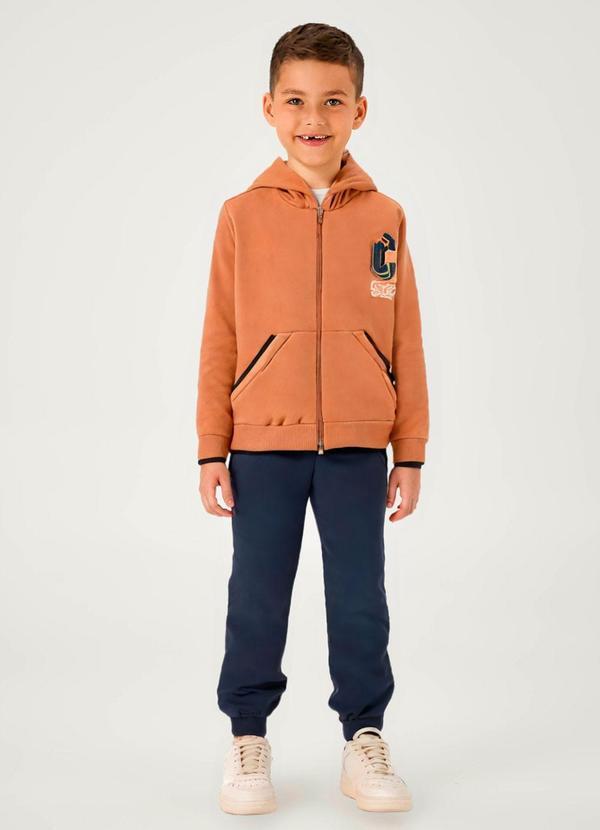 Conjunto Moletom Marrom