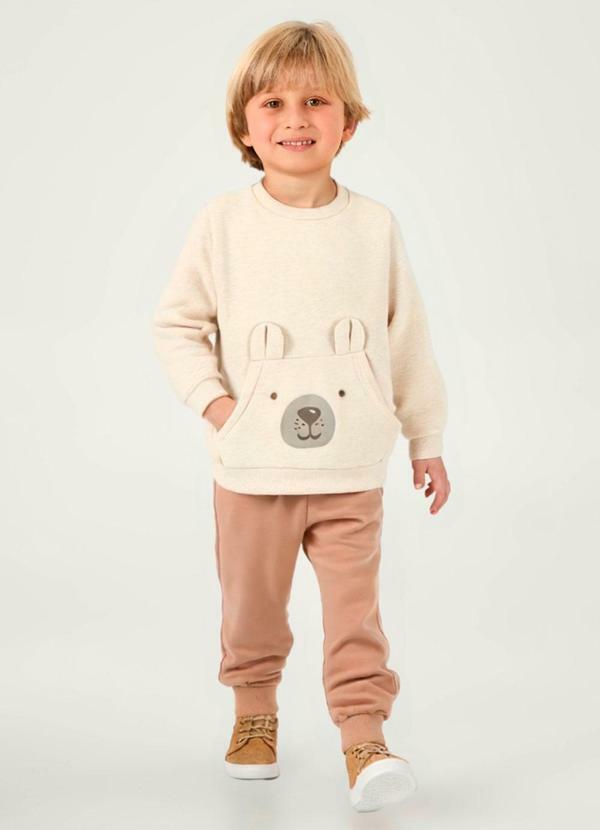 Conjunto Moletom Natural