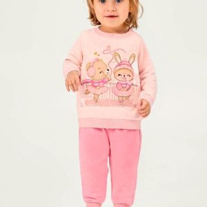 Conjunto Moletom Rosa