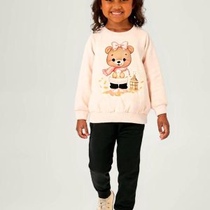 Conjunto Moletom Rosa