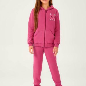 Conjunto Moletom Roxo