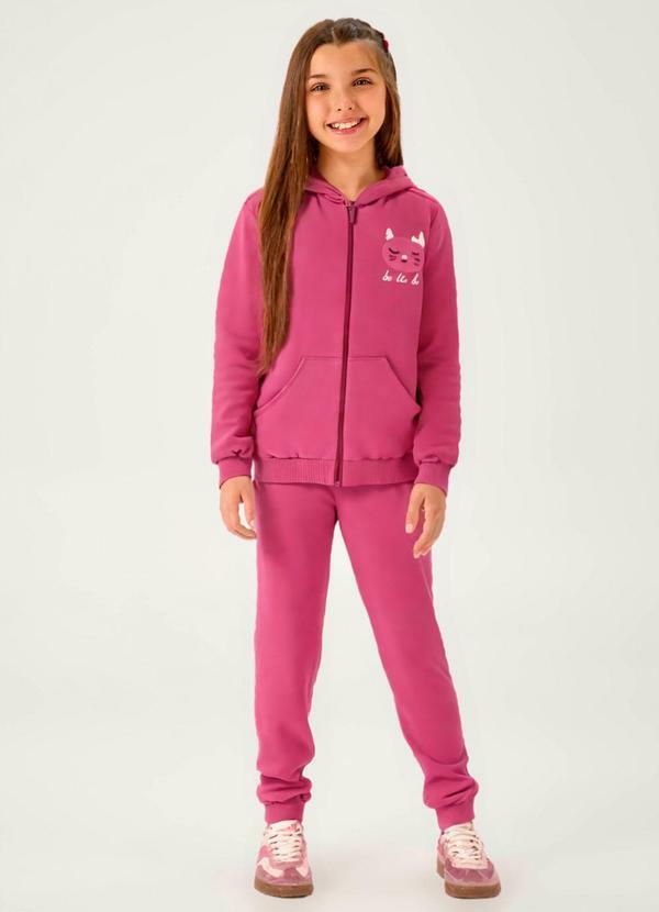 Conjunto Moletom Roxo