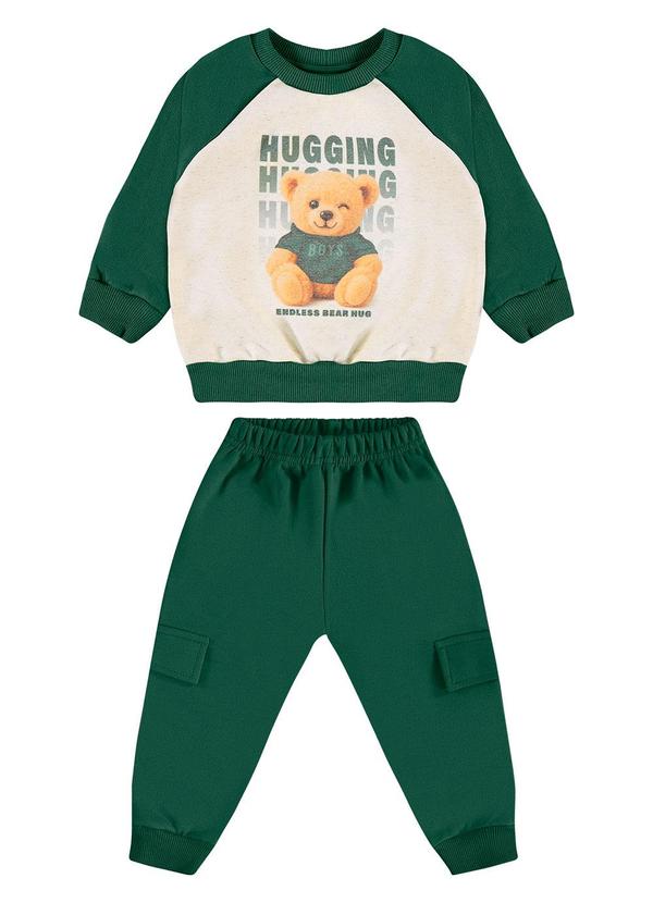Conjunto Moletom Verde