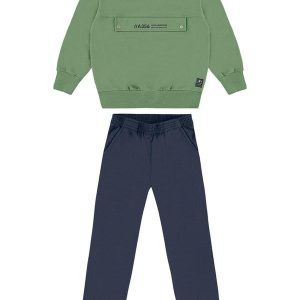 Conjunto Moletom Verde