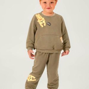 Conjunto Moletom Verde