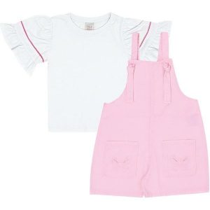 Conjunto Sarja Rosa