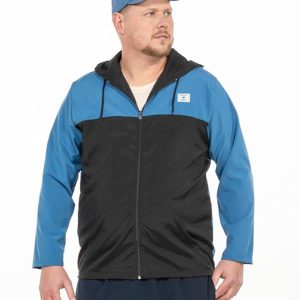 Corta Vento Plus Size Azul