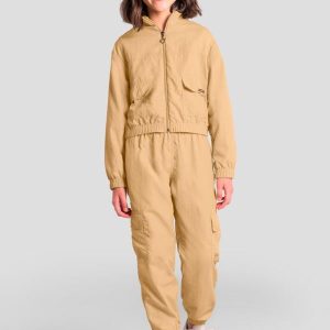 Jaqueta Infantil Menina Bege