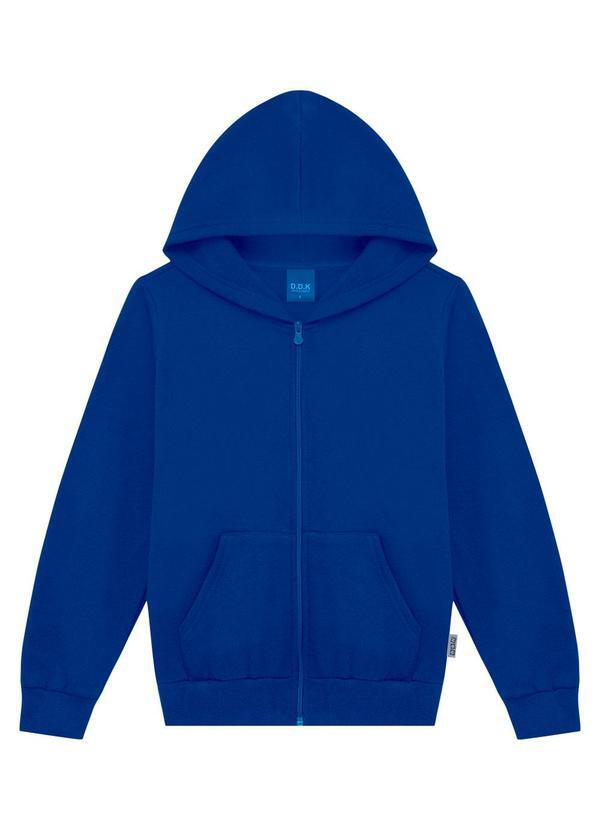 Jaqueta Infantil com Capuz Azul