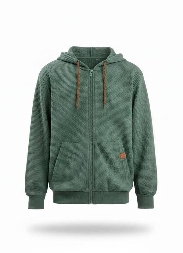 Jaqueta Infantil com Capuz Verde