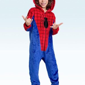 Kigurumi Homem Aranha Vermelho