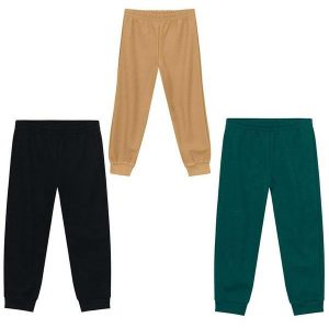 Kit Infantil Menino com 3 Calças Sortidas