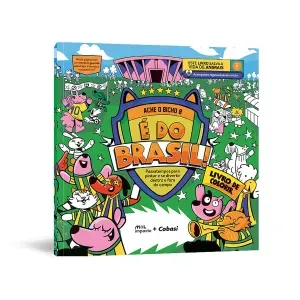 Livro Ache o Bicho 8 - É do Brasil - Único