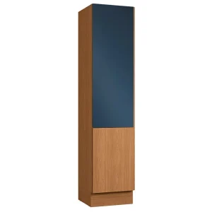 Paneleiro Kappesberg R628-CNAZP 2 Portas 220x50x52cm Canela/azul