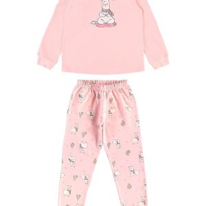 Pijama Moletinho Rosa