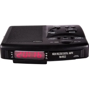 Rádio Relógio Motobrás RM-RRD22 AM FM Display Digital