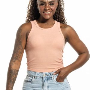 Regata Feminina Cropped Rosa