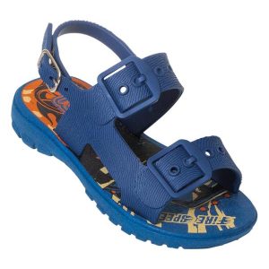 Sandália Infantil Azul com Fivela