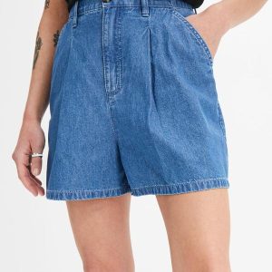 Short Azul em Jeans Leve