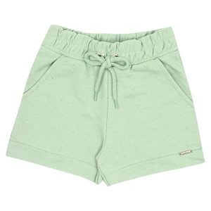 Short Moletom Linho Verde