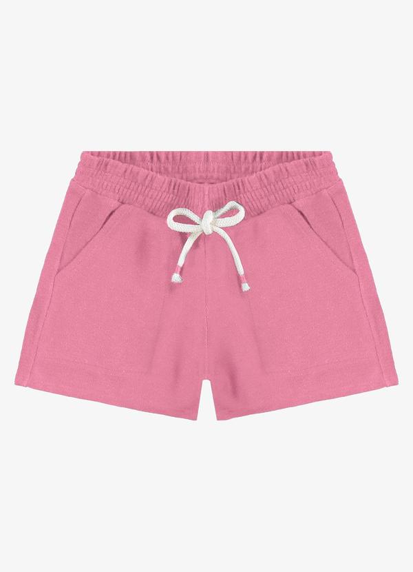 Shorts Infantil Malhão Fruit Rosa