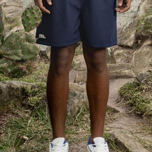 Shorts em Microfibra Azul