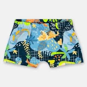 Sunga Boxer Infantil Fps+50 com Forro Up Baby Azul