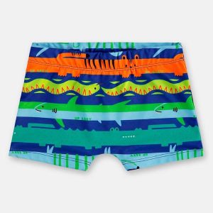 Sunga Boxer Infantil Fps+50 com Forro Up Baby Azul