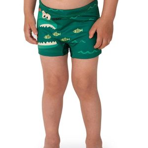 Sunga Boxer Peixes Uv Verde Turquesa