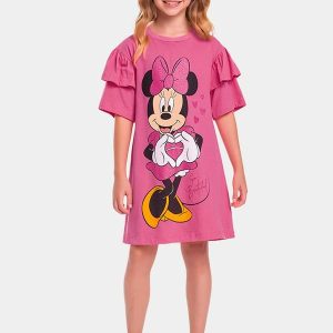 Vestido Minnie Rosa