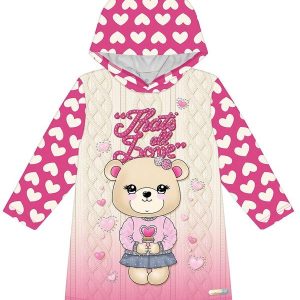 Vestido Ursinho Rosa