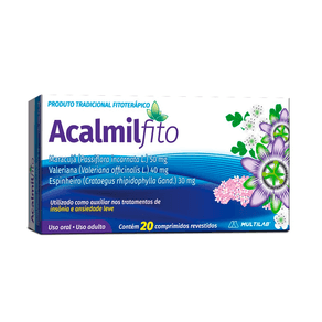 Acalmilfito 20 Comprimidos