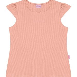 Blusa Infantil Enfeite Lateral Rosa