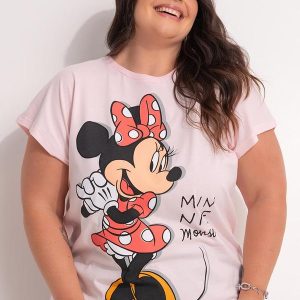 Blusa Minnie Mouse Rosa