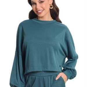 Blusão Feminino Ribana Verde